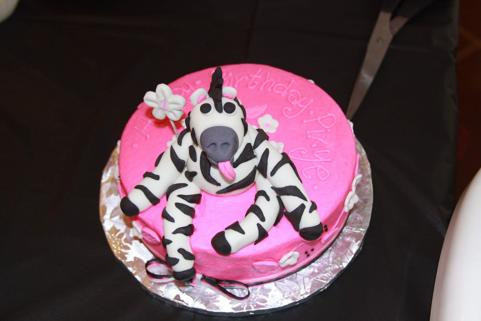 Pink Zebra Birthday Cake Ideas