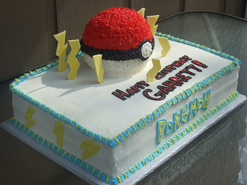 Pokemon Birthday Cake