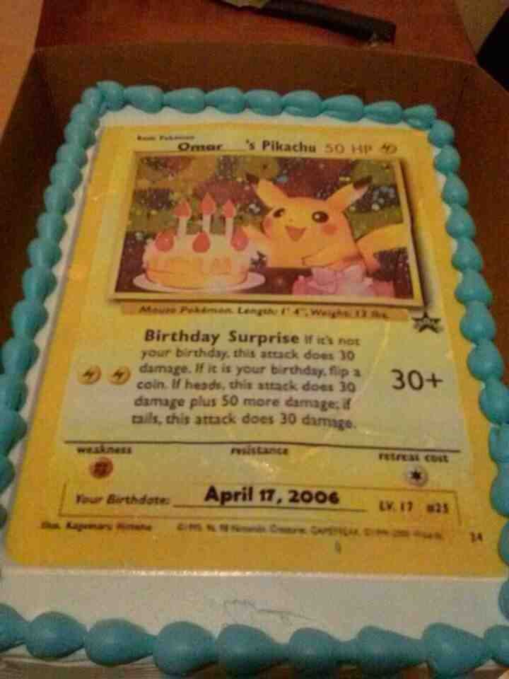 Pokemon Birthday Cakes Walmart