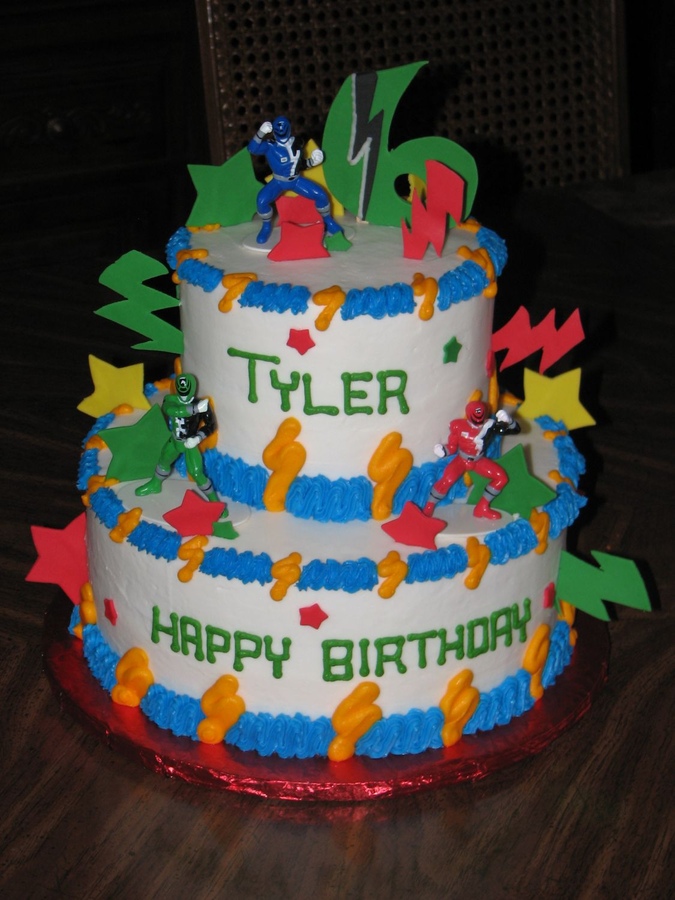 Power Ranger Birthday Cake Ideas