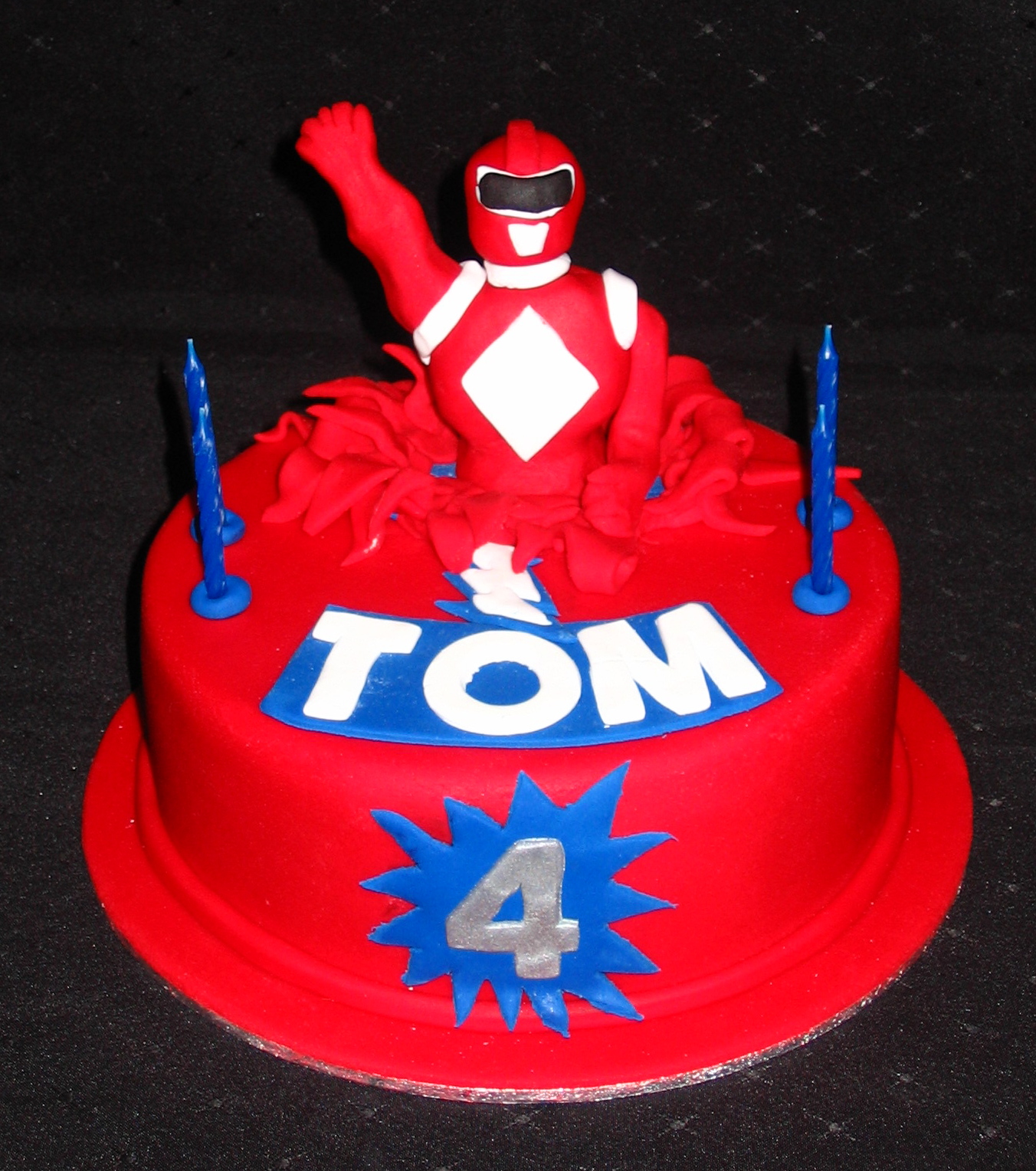 Power Rangers Birthday Cake