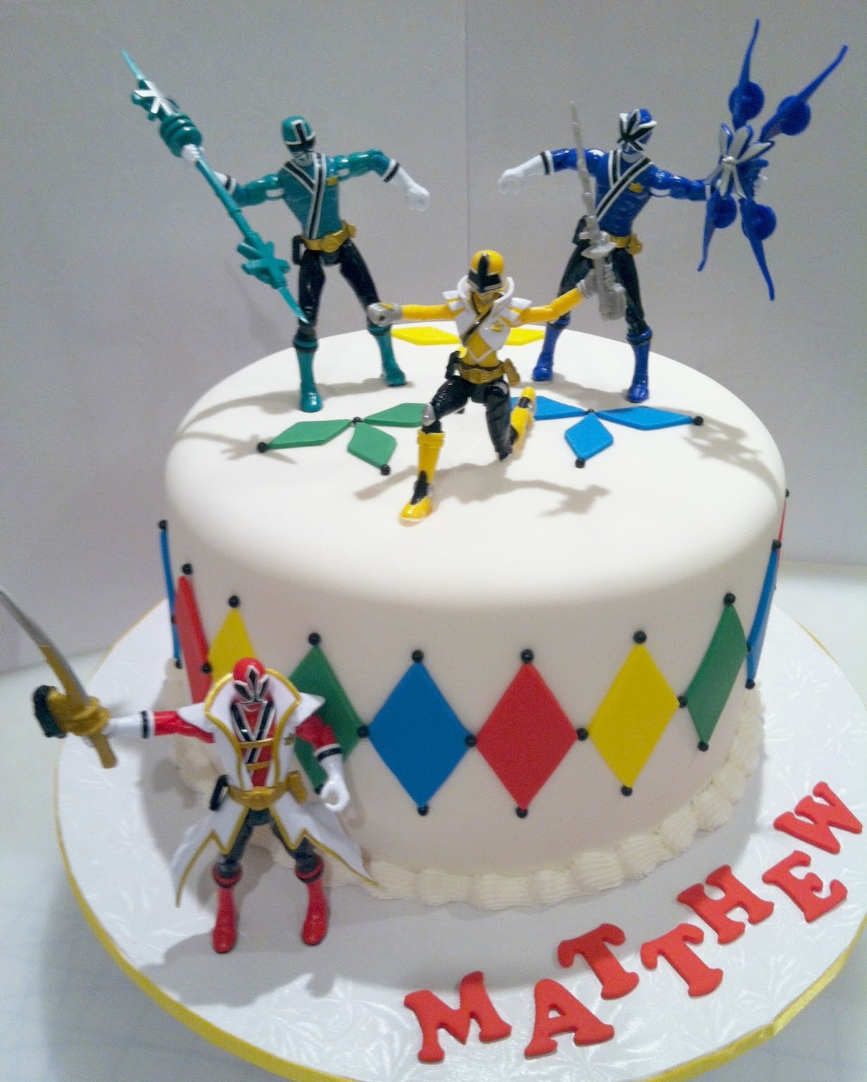 Power Rangers Cake