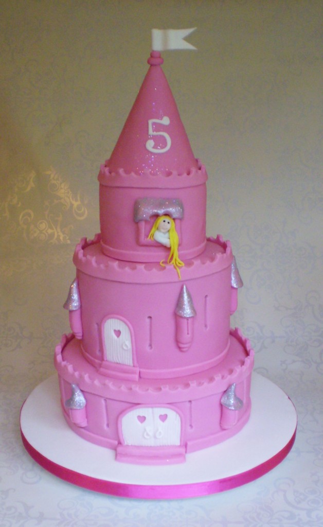 Princess Castle Birthday Cake