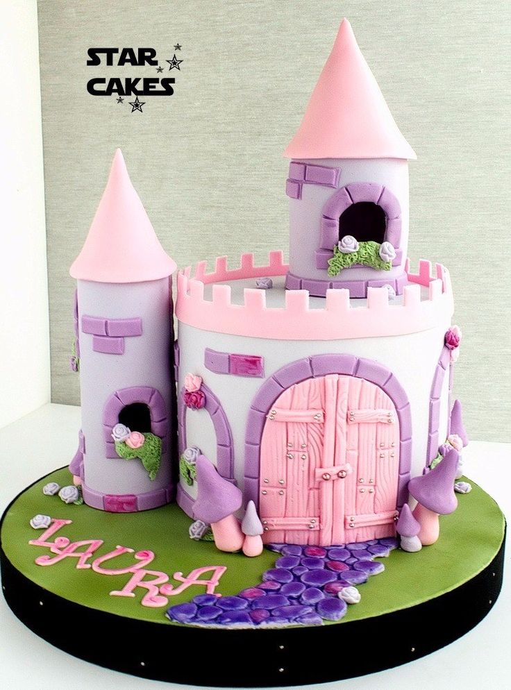 Princess Castle Cake