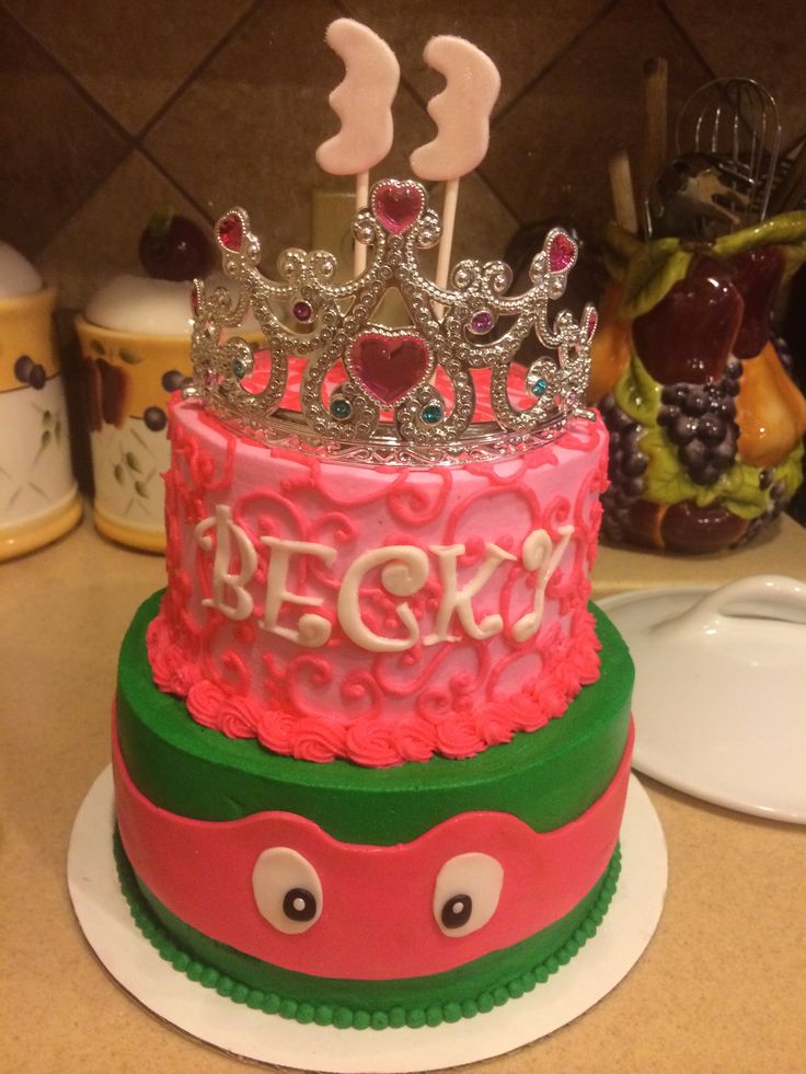 7 Photos of Girl Turtle Birthday Cakes Directions