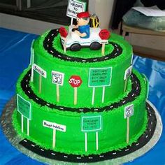 7 Photos of Road To Retirement Cakes