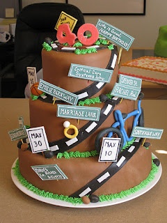 Road to Life Birthday Cakes