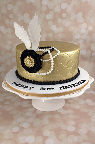 Roaring 20 S Birthday Cake Ideas