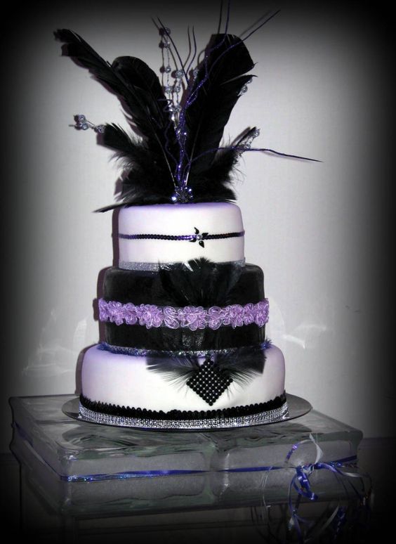 Roaring 20 Wedding Cake