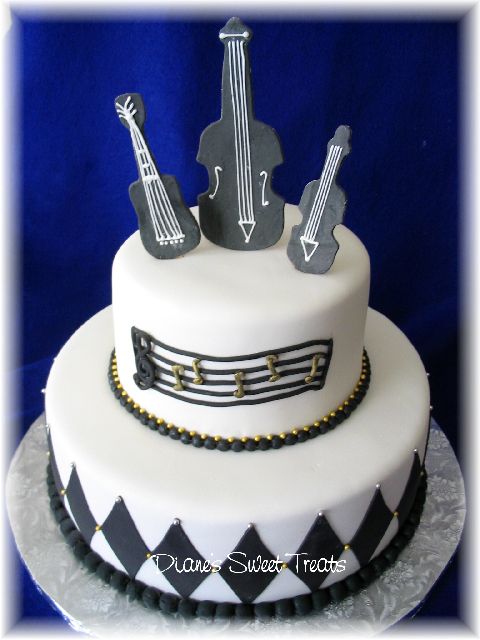 Rock and Roll Birthday Cake Ideas