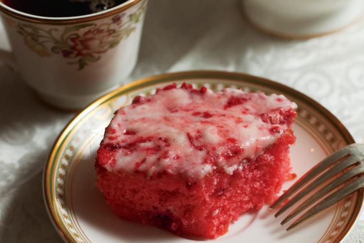 Strawberry Sheet Cake