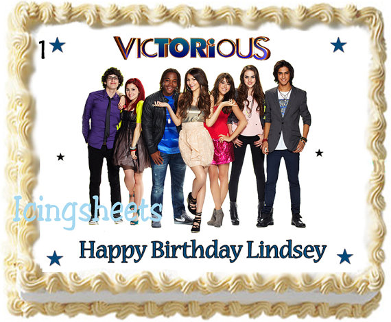 Victorious Birthday Cake Decorations