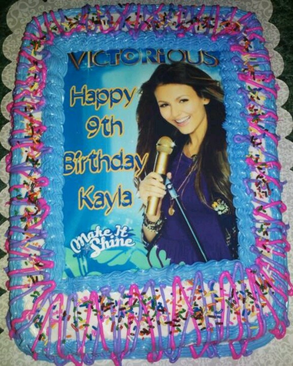 Victorious Birthday Cake