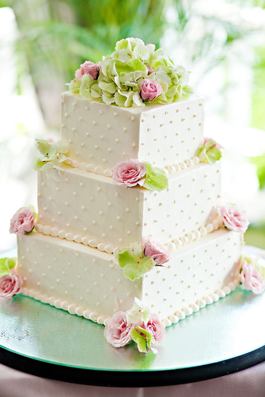 Wedding Cakes with Buttercream Frosting