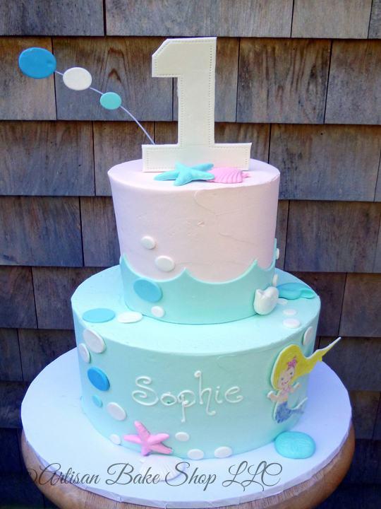 2 Tier Buttercream Birthday Cakes