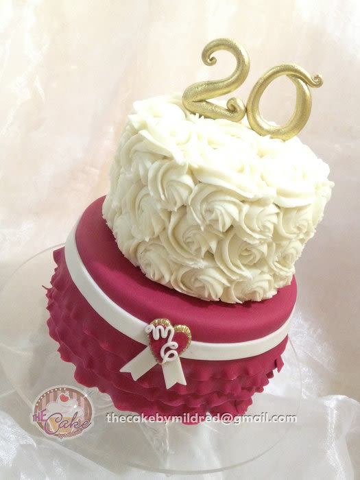 13 Photos of 20 Year Anniversary Cakes