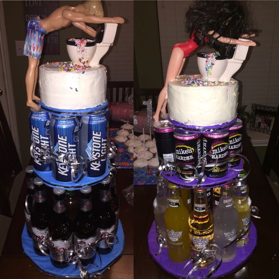 21st Birthday Cake for My Boyfriend