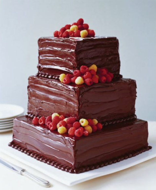 3 Layer Square Cake