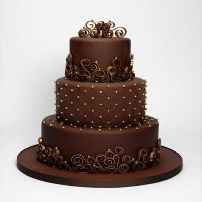 3 Tier Chocolate Cake