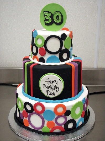 30th Birthday Cake Idea