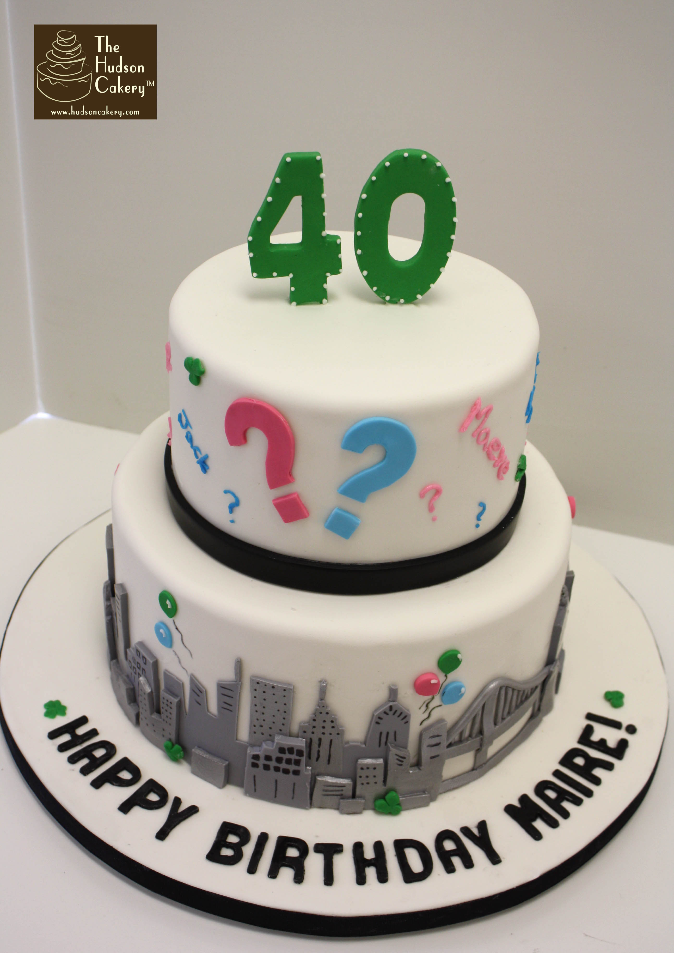 40 Birthday Cake