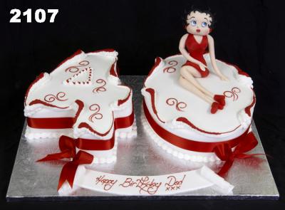 40th Birthday Cake Decorating Ideas