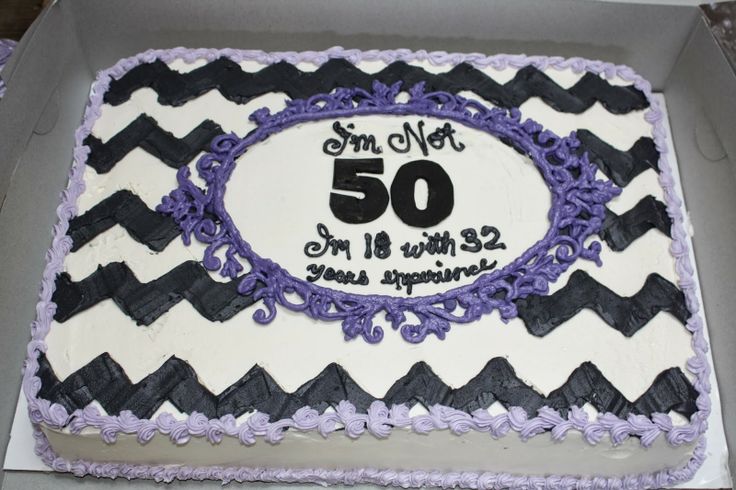 50th Birthday Sheet Cakes