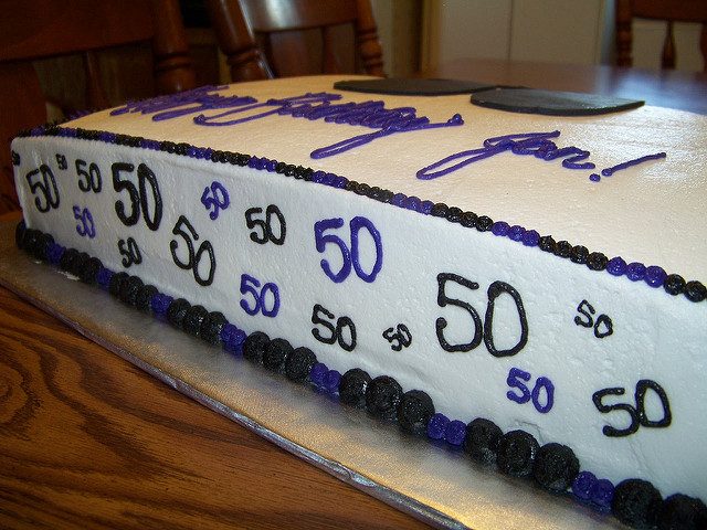 50th Birthday Sheet Cakes