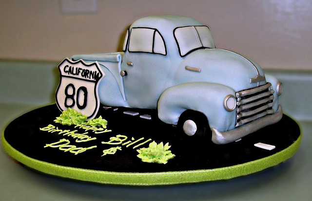 80th Birthday Cake