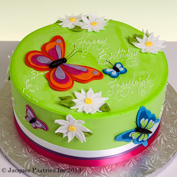 Adult Butterfly Birthday Cake