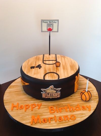 Basketball Birthday Cake