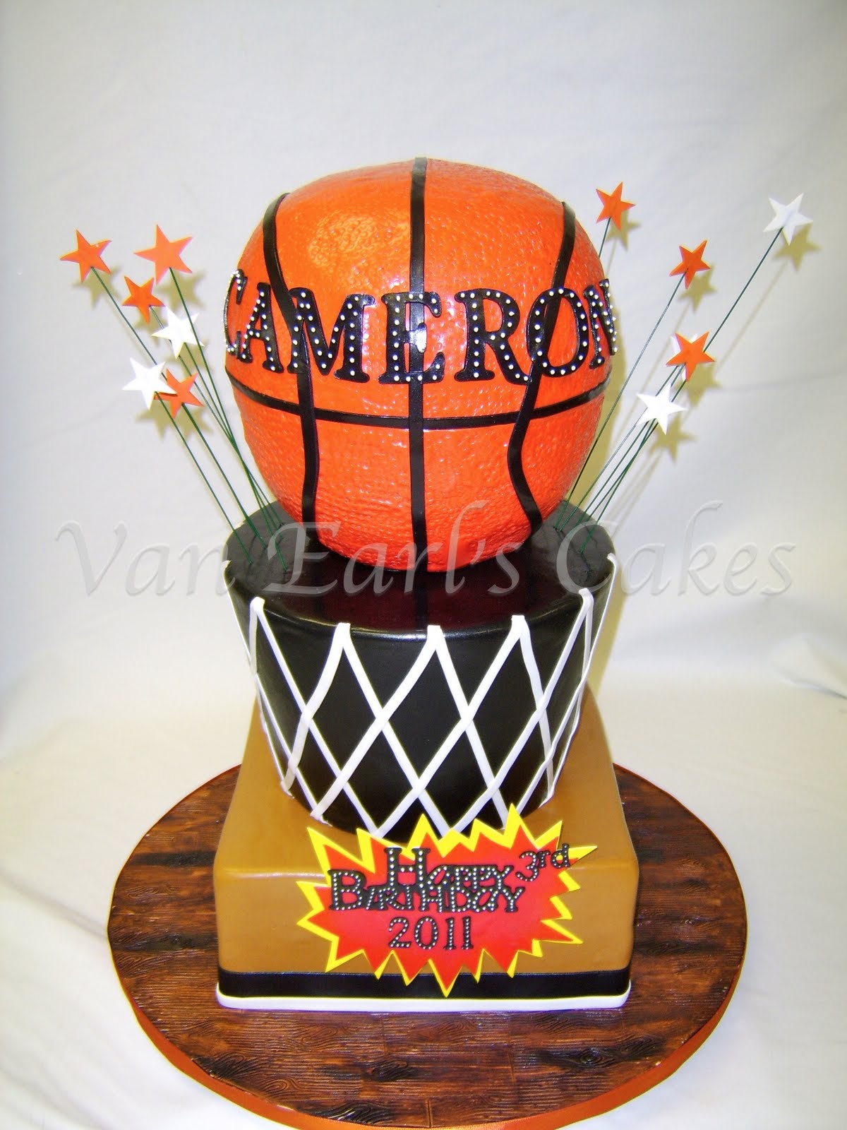 Basketball Birthday Cake