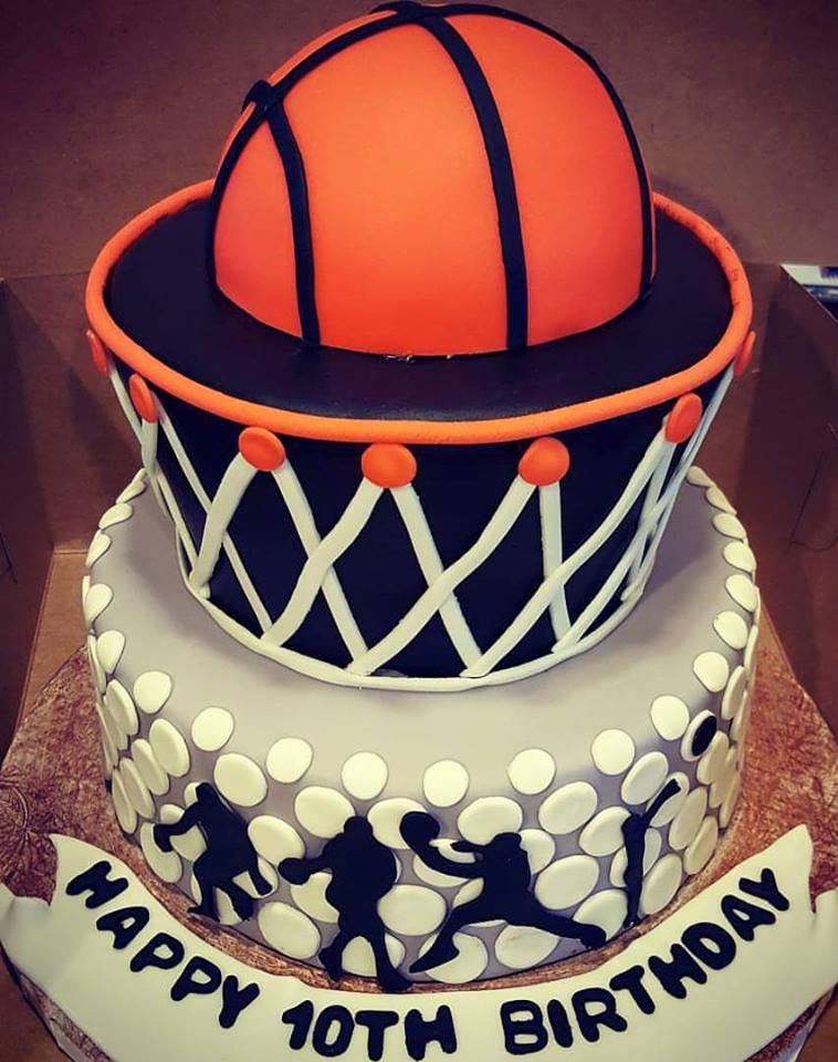 Basketball Birthday Cake