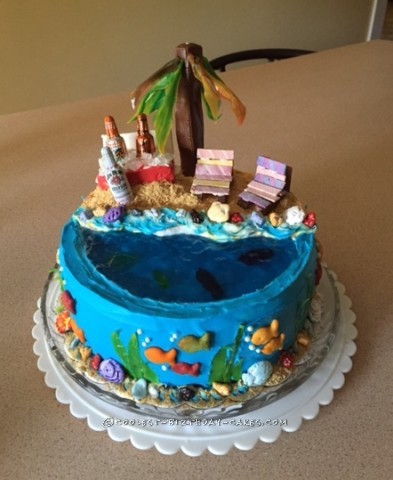 Beach Birthday Cake Ideas