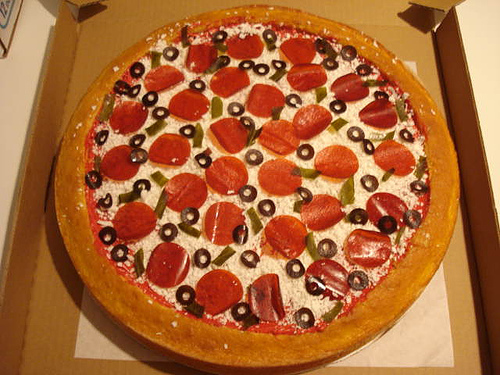 Birthday Cake That Looks Like Pizza