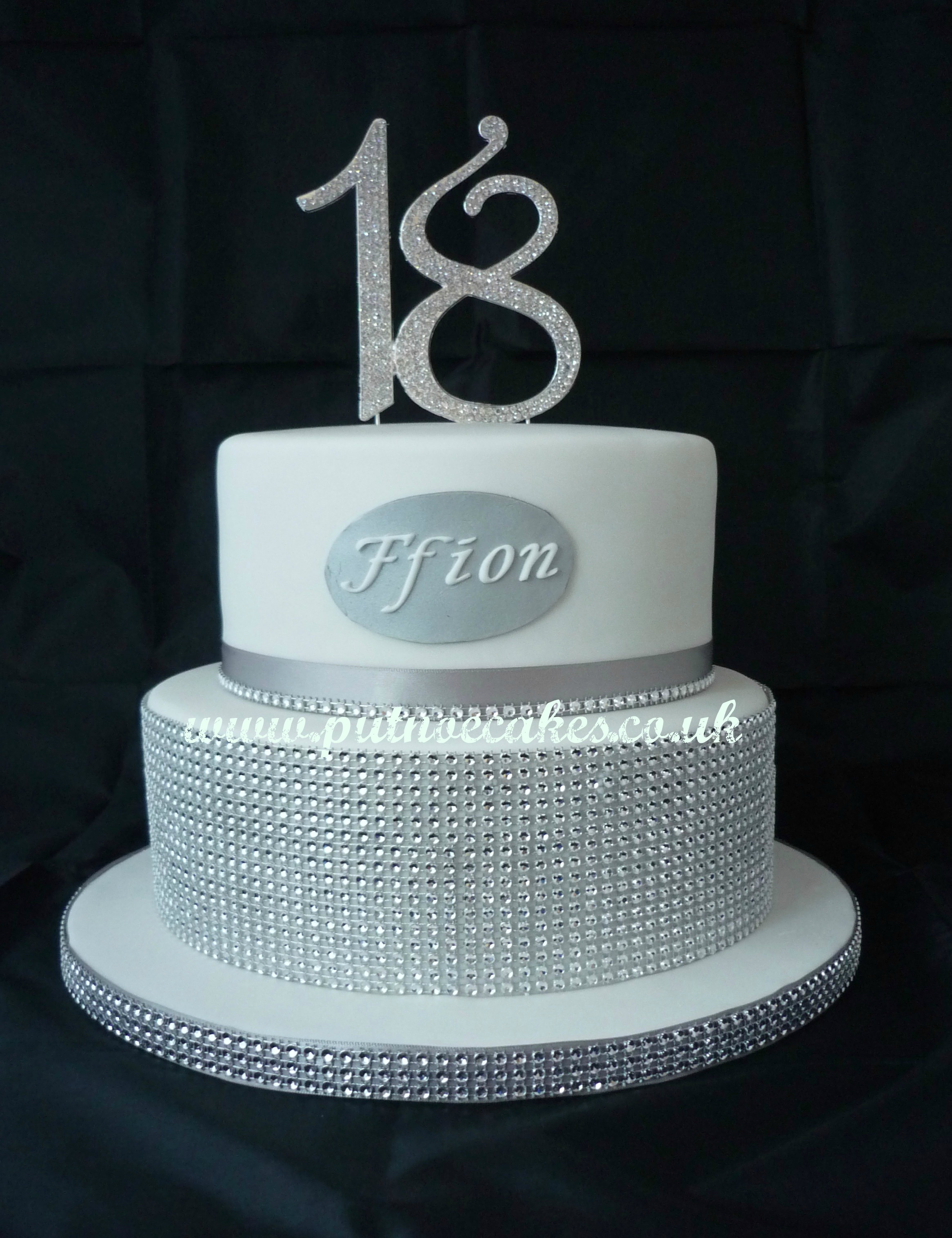 Birthday Cake with Bling