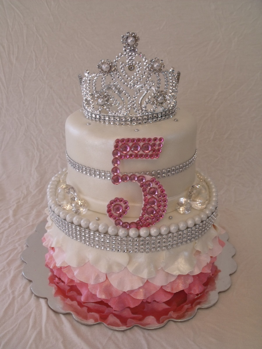 Bling Princess Birthday Cake