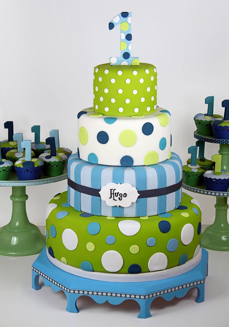 10 Photos of Green Birthday Cakes For Boys