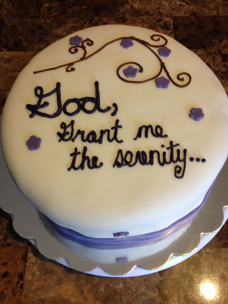 Cake Ideas for 1 Year Sobriety