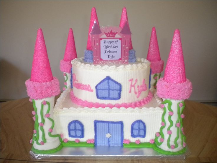 Castle Cake Ideas with Ice Cream Cones