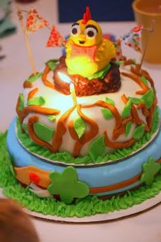 Chica Birthday Cake