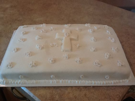 Christening Sheet Cakes