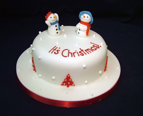 11 Photos of Unique Christmas Cakes