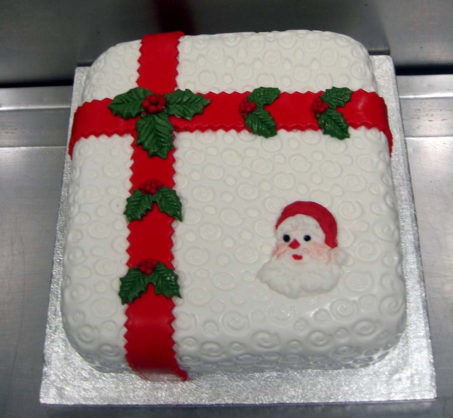 Christmas Cake Square