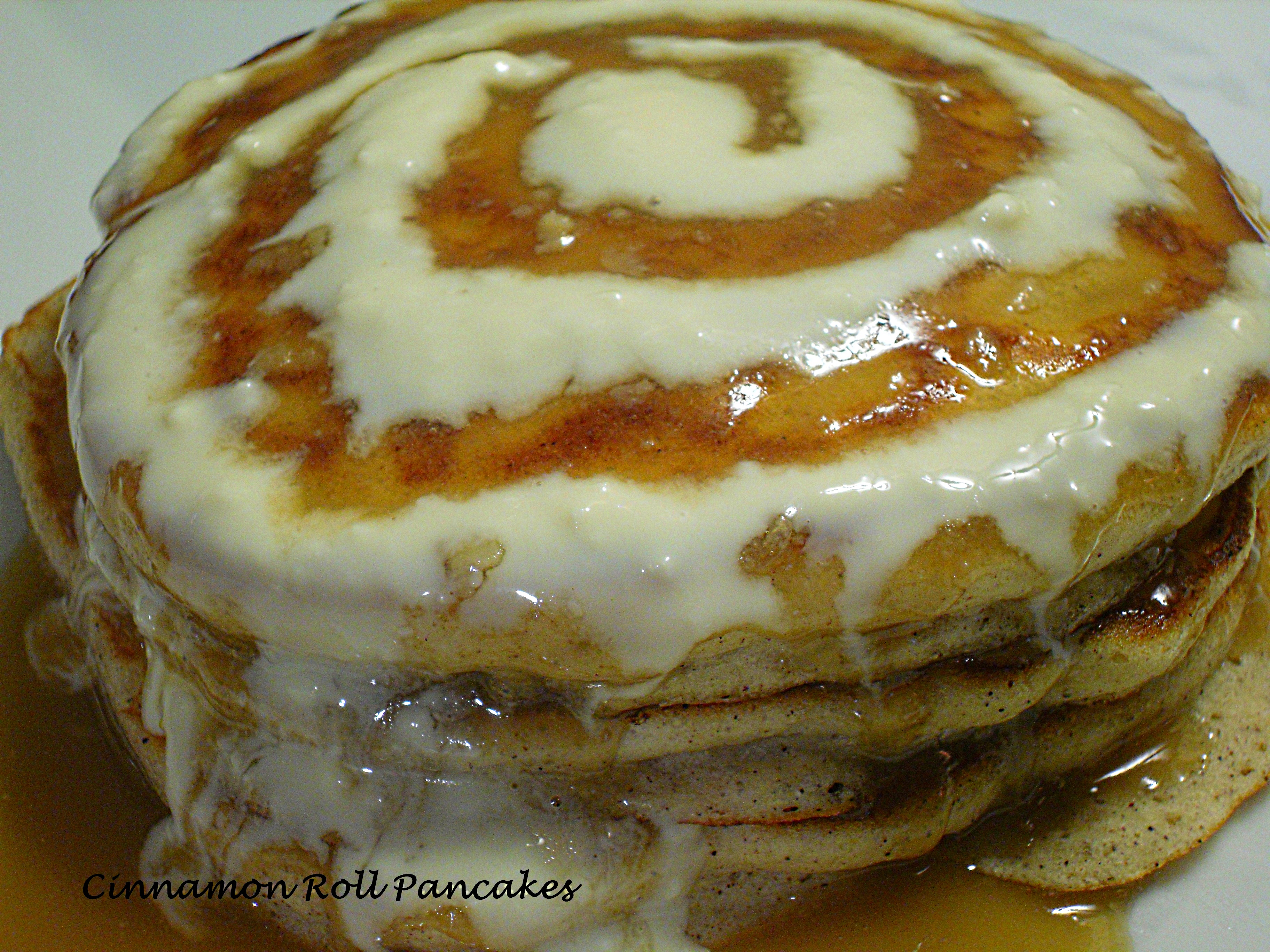 Cinnamon Roll Pancakes Recipe