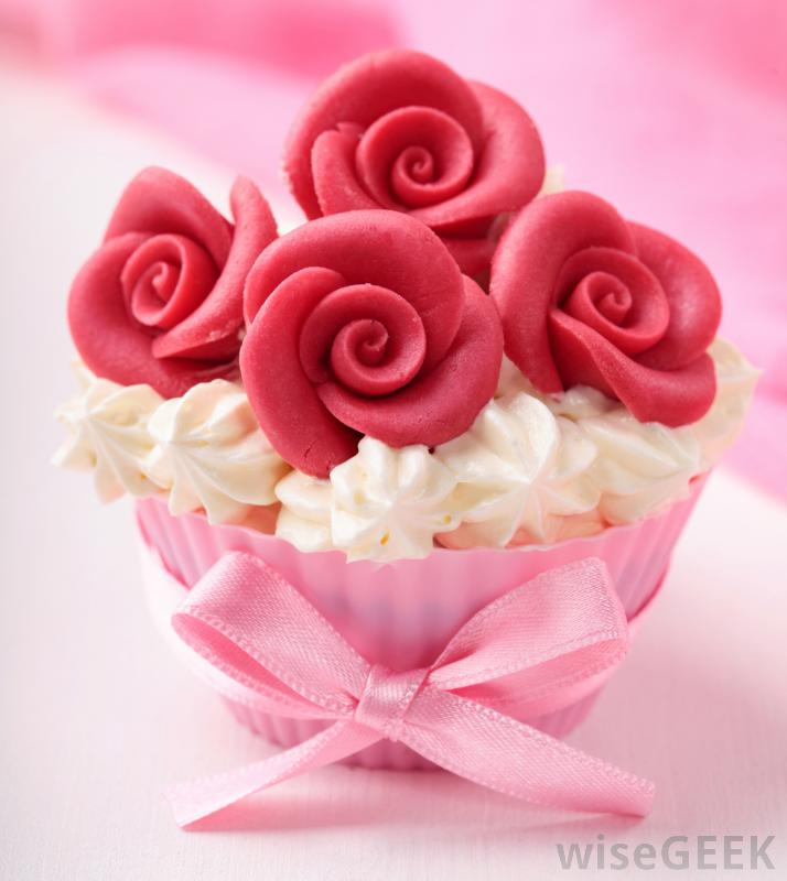 Cupcake Rose Cake Decorating