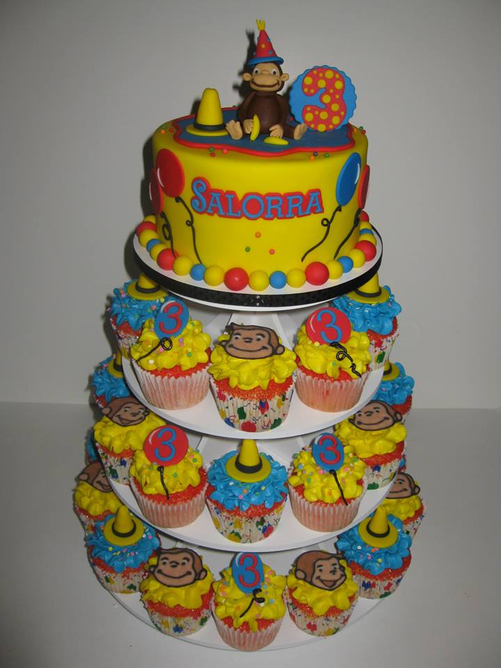 Curious George Birthday Cake