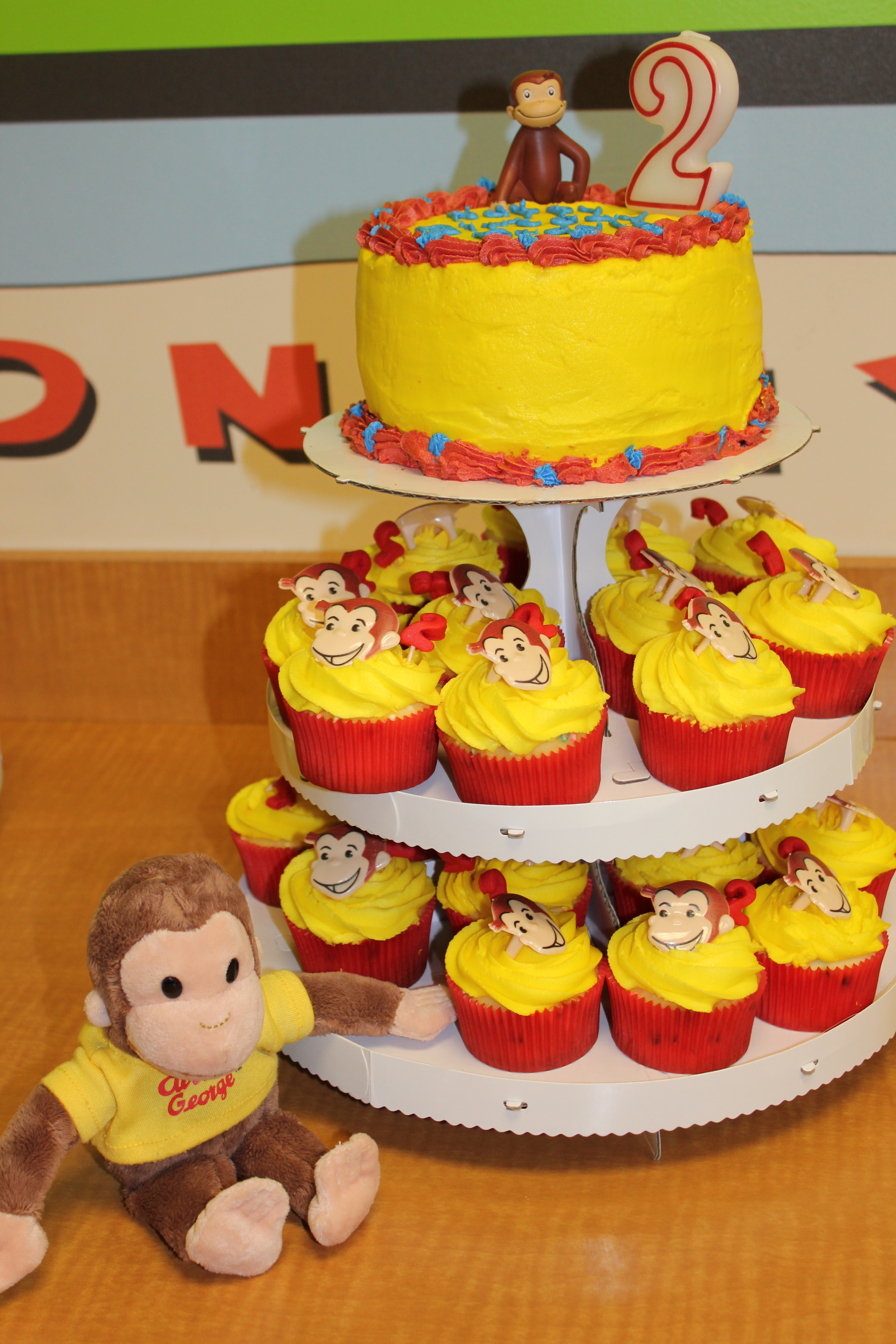 Curious George Cupcakes