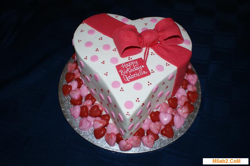 Day Valentine Happy Birthday Cake