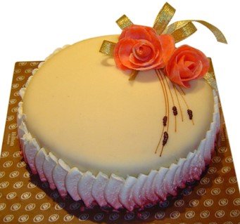 5 Marzipan Flower Decorated Cakes Photo Cake With Edible Flowers